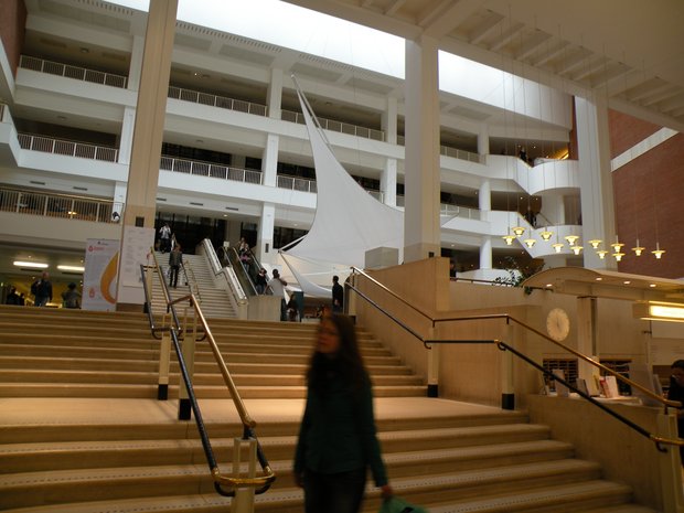  intérieur de la British Library
